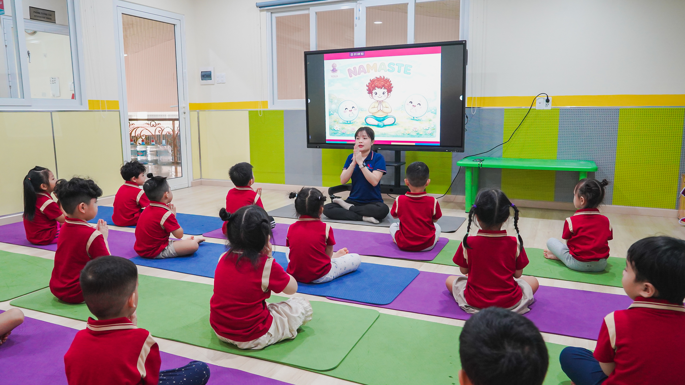 Yoga kể chuyện tại lớp Nemo 2 - VA Schools Bình Thới